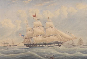 Packet Ship Ivanhoe 1849