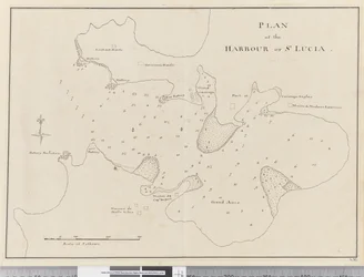 Plan of the Harbour of St. Lucia