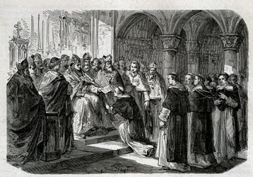 Pope Adrian II handed over to one of his legates a bubble of excommunication against Lord Normand. In 
