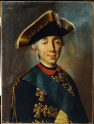Portrait of the Tsar Peter III of Russia (1728-1762)