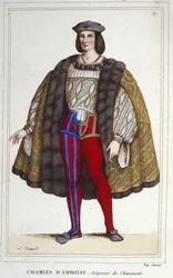 Portrait of Charles II of Amboise, Lord of Chaumont