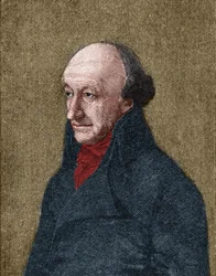 Portrait of Christoph Martin Wieland (1733-1813) German poet, translator and editor.