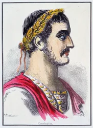 Portrait of Constantine, Roman Emperor
