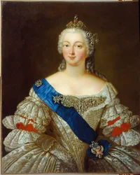 Portrait of Empress Elisabeth Petrovna