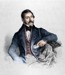 Portrait of Felice Romani, Librettist and Poet