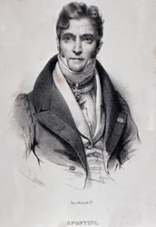 Portrait of Gaspare Spontini