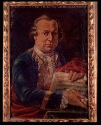 Portrait of Giacomo Carcani, Italian Composer