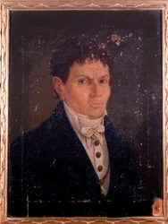Portrait of Giovanni Battista Longarini, Italian castrato