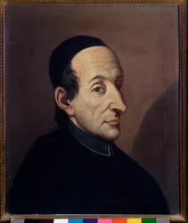 Portrait of Giovenale Sacchi, Italian musicologist