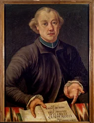 Portrait of Giuseppe Pizzati, Italian music theorist