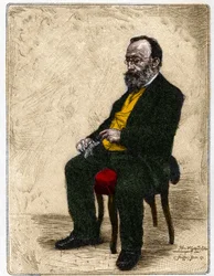 Portrait of Gottfried Keller