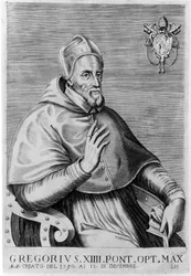 Portrait of Gregory XIV (1535 - 1591).
