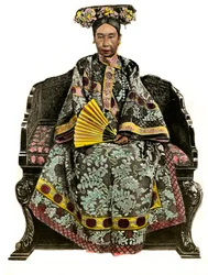 Portrait of Empress Dowager Cixi