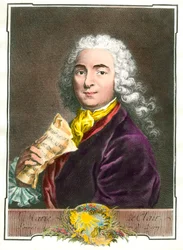 Portrait of Jean Marie Leclair (1697-1764) Musician, Composer and Ballet Master of the King