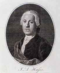 Portrait of Johann Adolf Hasse