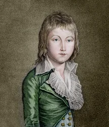 Portrait of Louis XVII (1785-1795), the Dauphin of France