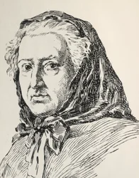 Portrait of Louise Ackermann