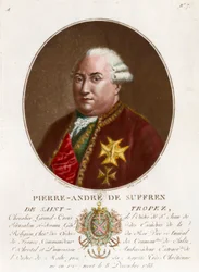 Portrait of Pierre Andre de Suffren de Saint Tropez