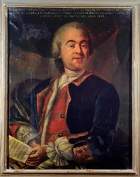 Portrait of Riccardo Broschi, Italian Composer