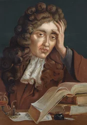 Portrait of Robert Boyle (1627 - 1691), Irish physicist and chemist