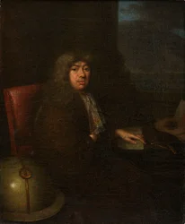 Portrait of Samuel Pepys Circa 1673, Artist Unknown