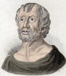 Portrait of Seneca (Lucius Annaeus Seneca, 4 BC-65 AD), Philosopher of the Stoic School, Playwright and Roman Statesman