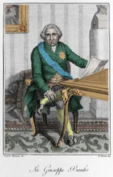 Portrait of Sir Joseph Banks (1743-1820), English Explorer and Naturalist