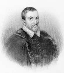 Portrait of Sir Thomas Bodley, English diplomat and scholar (1545-1613)