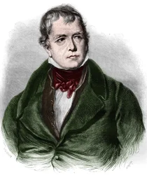 Portrait of Walter Scott (1771-1832), Scottish poet and novelist.