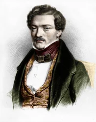 Portrait of the French Tenor Gilbert-Louis Duprez