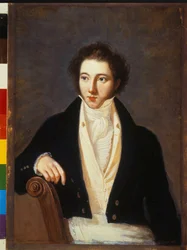 Portrait of the composer Vincenzo Bellini