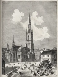 Riddarholmen Church in Stockholm