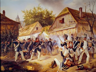 The Surrender of the Troops of Vandamme at the Battle of Culm on August 30, 1813
