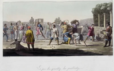 Russian games of Gorodky and pristinsky and other distractions, Russia. In 