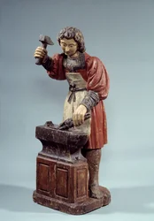 Saint Crepin patron of shoemakers