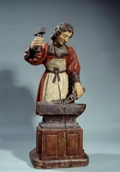 Saint Crepin, patron of shoemakers