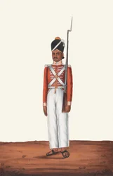 Sepoy, Madras Army