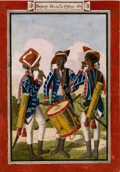 Sepoy drums and fifers