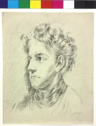 Shoulder strap Picture of a young man