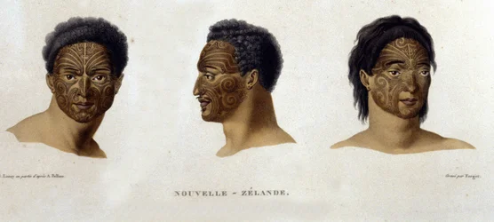 Tattoos by a native of New Zealand.