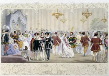 The Ball at the Court - in 
