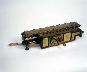 The Calculator by Gottfried Wilhelm von Leibniz (1646-1716)