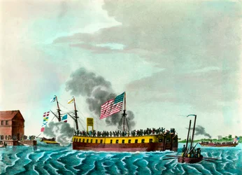 The Fulton Steam Frigate 