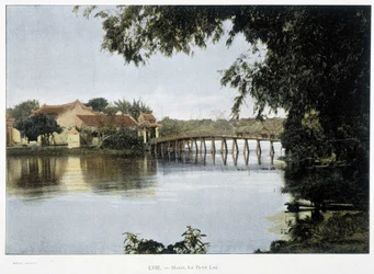 The Little Lake in Hanoi - in “Around the World”, late 19th century