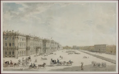 The Palace Square in Saint Petersburg