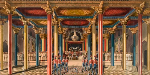 The Tanjore Durbar, near Madras in February 1840