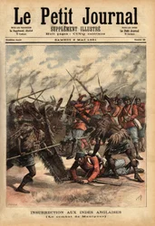 The battle of Manipur (or Manipur) (north east of India), from 24 to 26 April 1891, where British colonial forces and rebels of Maharajah Kullachandra Singh (died in exile in 1934), on the throne since 1890, abused his brother Surchandra Singh (reigned 188