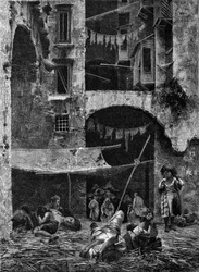 The cholera epidemic in Naples in 1836