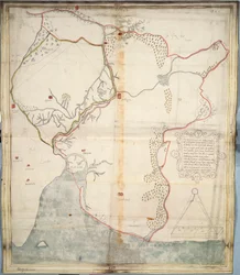 The description of the castle and lands of Insbeguin lying within 3 miles of Yohall on the west side thereof