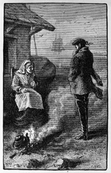 The Witch Bessie Millie Sells Bags of Winds Favorable to Sailors
